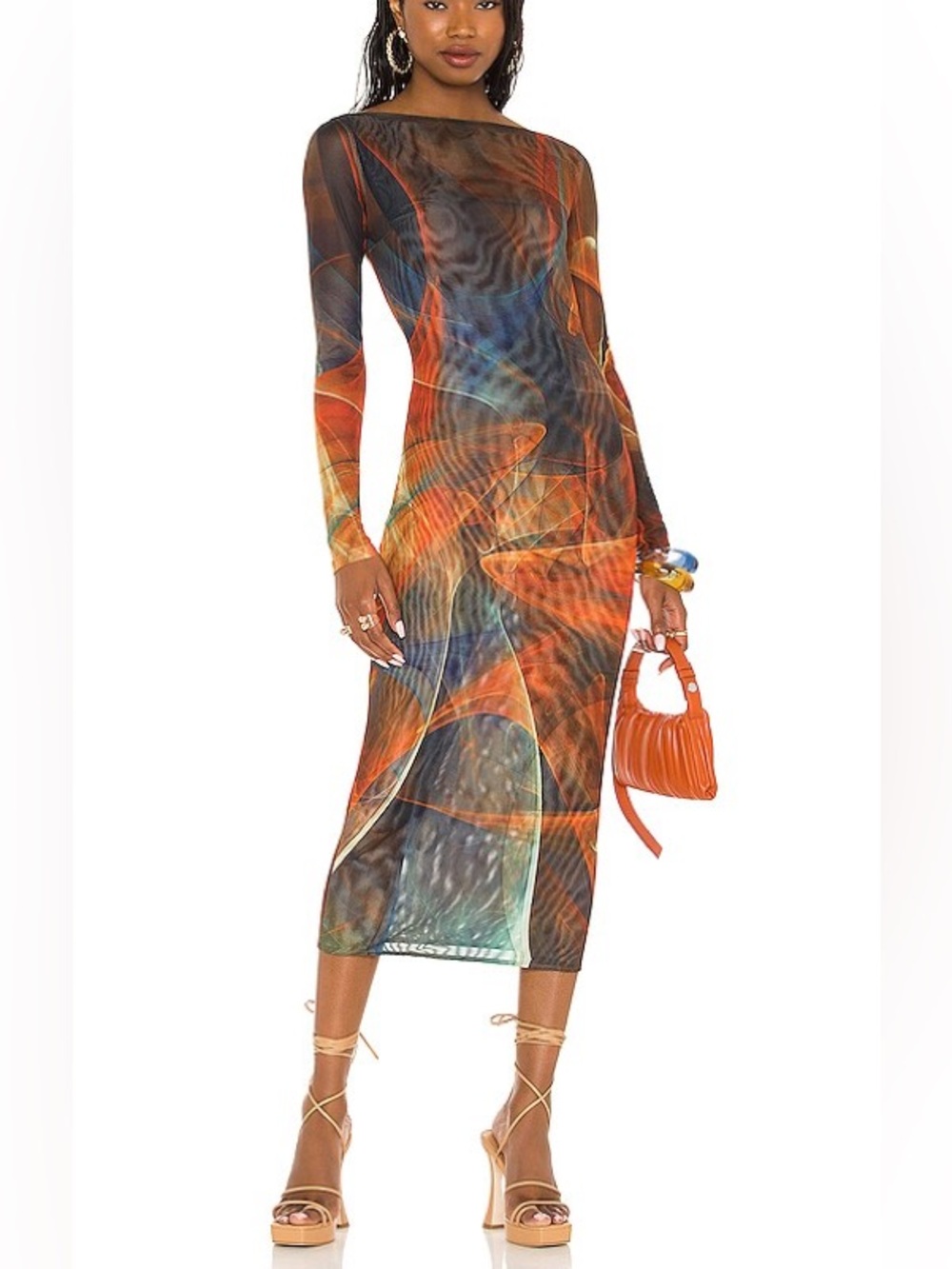 FARAI LONDON x REVOLVE Mons Midi Dress In Multi Size XS